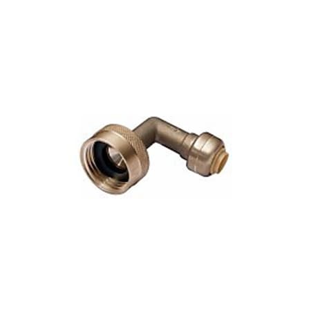 Cash Acme U2276LFA 0.25 x 0.75 in. Dishwasher Brass Elbow 4129805